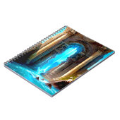 Ein Portal durch TimeSpace in das Atlantis-Noteboo Notizblock (Linke Seite)