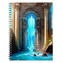 Ein Portal durch TimeSpace in das Atlantis-Noteboo