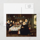 Ein Portrait eines Sprichworts in Familienbesitz Postkarte (Vorne/Hinten)