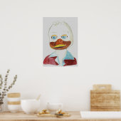 Ein Portrait Howards der Ente Poster (Küche)