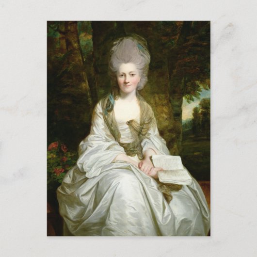 Ein Portrait von Dorothy Vaughan Postkarte (Vorderseite)