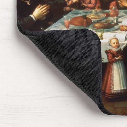 Ein Porträt einer Familien-Sprichwort Anmut vor Mousepad (Ecke)