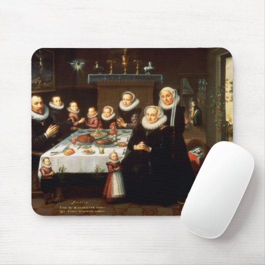 Ein Porträt einer Familien-Sprichwort Anmut vor Mousepad (Mit Mouse)