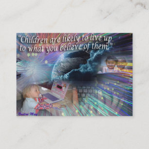 Ein positives Angebot für die Erinnerung Begleitkarte