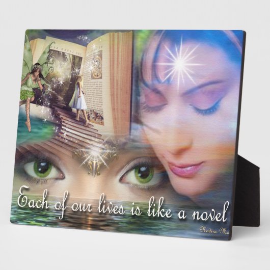 Ein positives Angebot für die Erinnerung Fotoplatte (Seite)