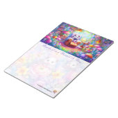 Ein Possum und sein Buch Notizblock (angewinkelt)