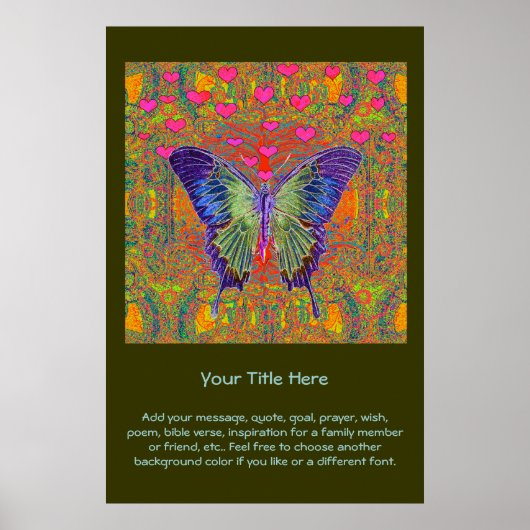 Ein Poster anpassen (Vorne)