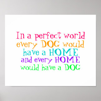 ein Poster, das jeder Zuhause haben sollte Poster