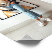 Ein Poster für Hundefreunde Der beste Freund (Ecke)