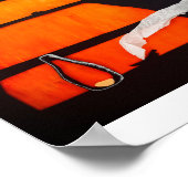 Ein Poster "Orange Wine" von A Cosmic Wingspan (Ecke)