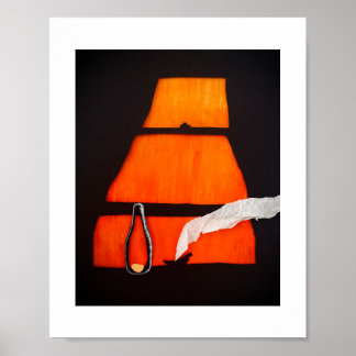 Ein Poster "Orange Wine" von A Cosmic Wingspan