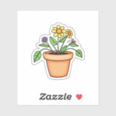 Ein Pot der Positivität Aufkleber (Blatt)