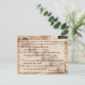 Ein Pot in der Erinnerung an die Bibel meines Herr Postkarte (Stehend Vorderseite)