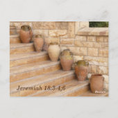 Ein Pot in der Erinnerung an die Bibel meines Herr Postkarte (Rückseite)