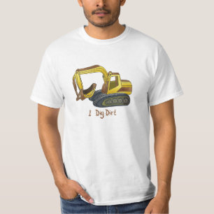 Ein Power-Shovel-Gräbt-Schmutz-T-Shirt T-Shirt