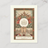 EIN PRAYER FÜR DIE PRIESTEN KATHOLISCHEN RELIGIÖSE PLATZKARTE (Vorderseite)