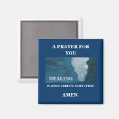EIN PRAYER FÜR SIE MAGNET (Vorderseite/Rückseite)