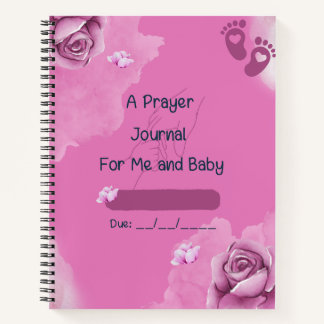 Ein Prayer Journal für mich und Baby (Mädchen) Notizblock