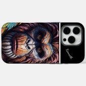 Ein Primats großer Blick Case-Mate iPhone Hülle (Rückseite (Horizontal))