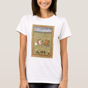Ein Prinz Fighting seine Feinde auf einem T-Shirt