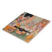 Ein Prinz und Begleiter nehmen Erfrischungen und Fliese (Seite)