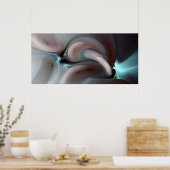 Ein Prise Blau Poster (Küche)