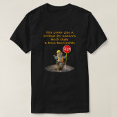 "ein Problem" (1) T-Shirt (Design vorne)
