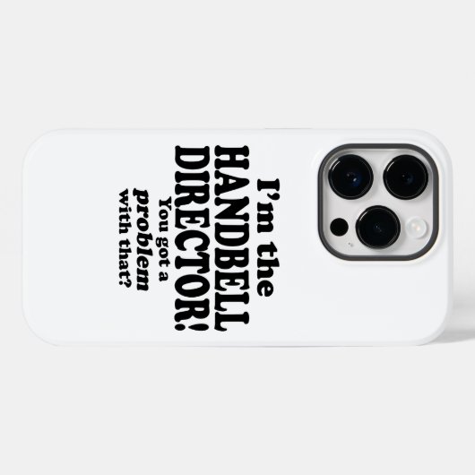 Ein Problem damit got, Handbell Director Case Ma (Rückseite (Horizontal))