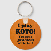 Ein Problem damit got, Koto Schlüsselanhänger (Rückseite)