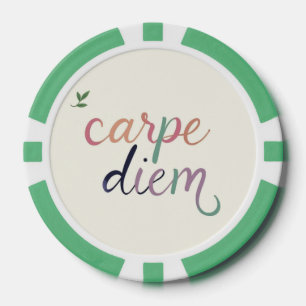 Ein Produkt mit einem Design von "Frohe Weihnachte Pokerchips