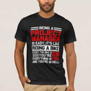 Ein Projektleiter zu sein ist einfach lustiges Pmp T-Shirt
