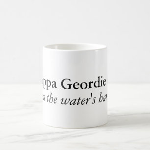 Ein proppa Geordie Gebräu Kaffeetasse
