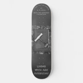 EIN PROST AUF DEN VAMPIRE - Skateboard (Vorderseite)
