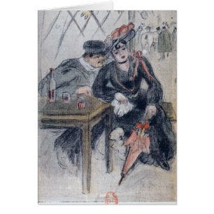 Ein Prostituiertes und ihr Kunde