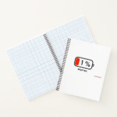 Ein Prozent Inspiriert - Notebook Notizblock (Innenseite)