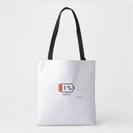 Ein Prozent Inspiriert - Tasche