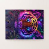 Ein psychedelischer Tiger Puzzle (Horizontal)