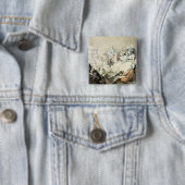 Ein Publikum, das ein Spiel, c.1785 aufpasst Button (Beispiel)