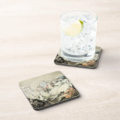 Ein Publikum, das ein Spiel, c.1785 aufpasst Untersetzer (Rechte Seite)