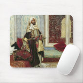 Ein Publikum (Öl auf Platte) erwarten Mousepad (Mit Mouse)