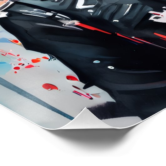 Ein Punkposter Poster (Ecke)