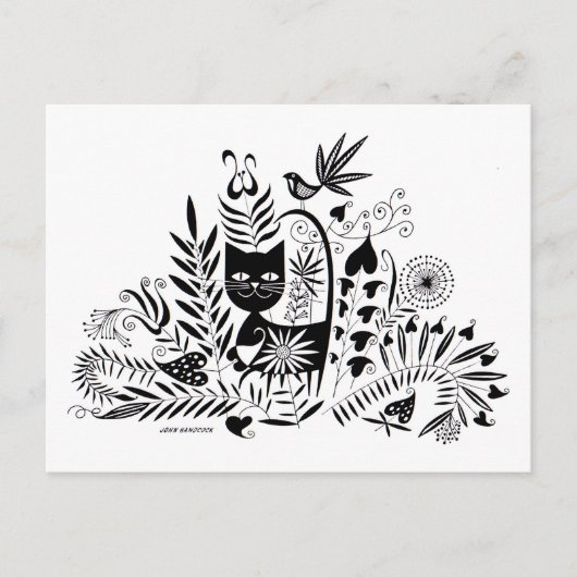 Ein purer Fadenkreuz Postkarte (Vorderseite)