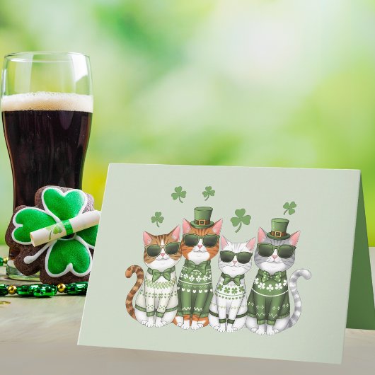 Ein purer St. Patrick's Day Karte