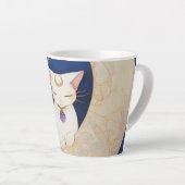 Ein purpurer Schluck Milchtasse (Rechte Ecke)