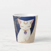 Ein purpurer Schluck Milchtasse (Vorderseite)