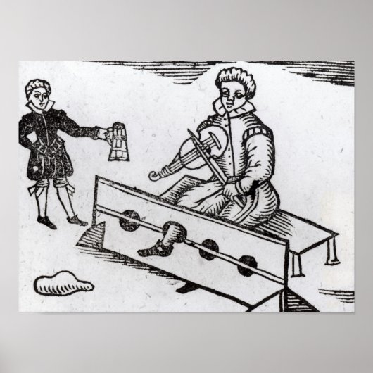 Ein Pursefresser in den Beständen Poster (Vorne)