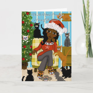 Ein puuuurfectes Weihnachten! Feiertagskarte