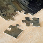 Ein Puzzle mit weißem Löwen (Seite)