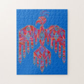 Ein Puzzle-Spiel Ureinwohner-Thunderbirds Puzzle (Vertikal)