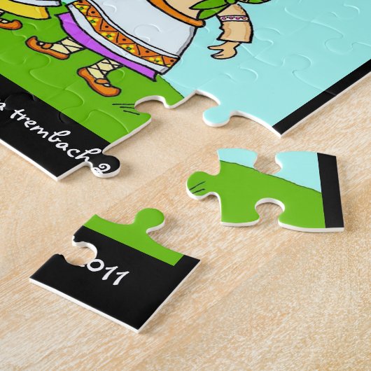 Ein Pysanka-Geschenk für Sie Ukrainische Volkskuns Puzzle (Seite)